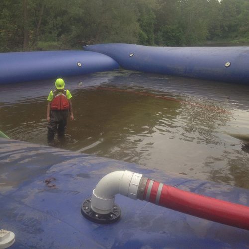 Fill Port Assembly Water Barriers - Detroit Tarp